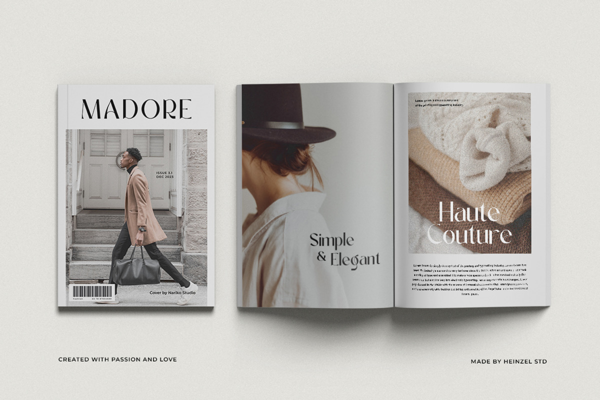 Rouganeck Modern Sans Serif Font, a Sans Serif Font by Heinzel Std (Photo 4 of 13)