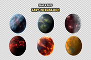 300+ PNG Cutout Planets, an Object Graphic by Mikel Blazgad (Thumbnail 3 of 9)