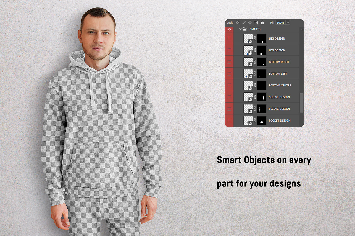 Man in a Hoodie Mockup, a Hoody Mockup by AG Mockups (Photo 3 of 6)