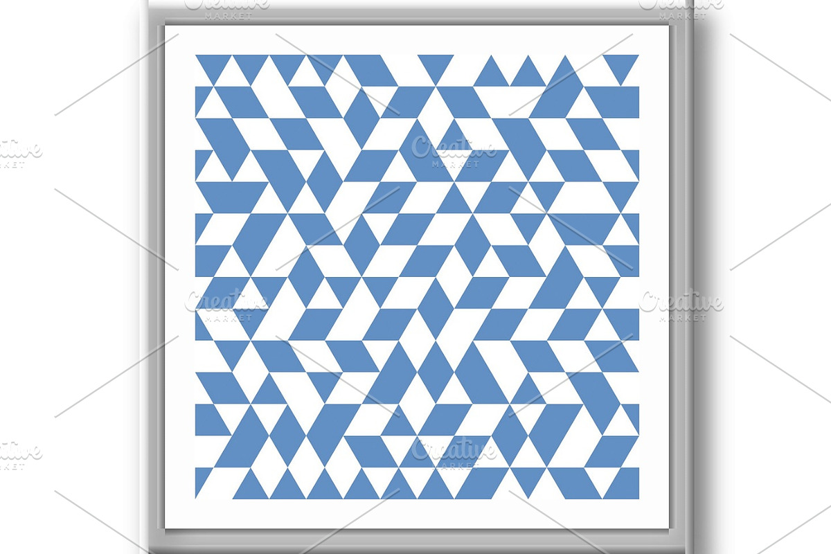 Seamless Geometric Vector Background, a Decorative Illustration by FineArtStudio (Photo 2 of 3)
