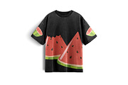 Watermelon Clipart Patterns Cards, a Food Illustration by Vaniuta_Art (Thumbnail 2 of 5)