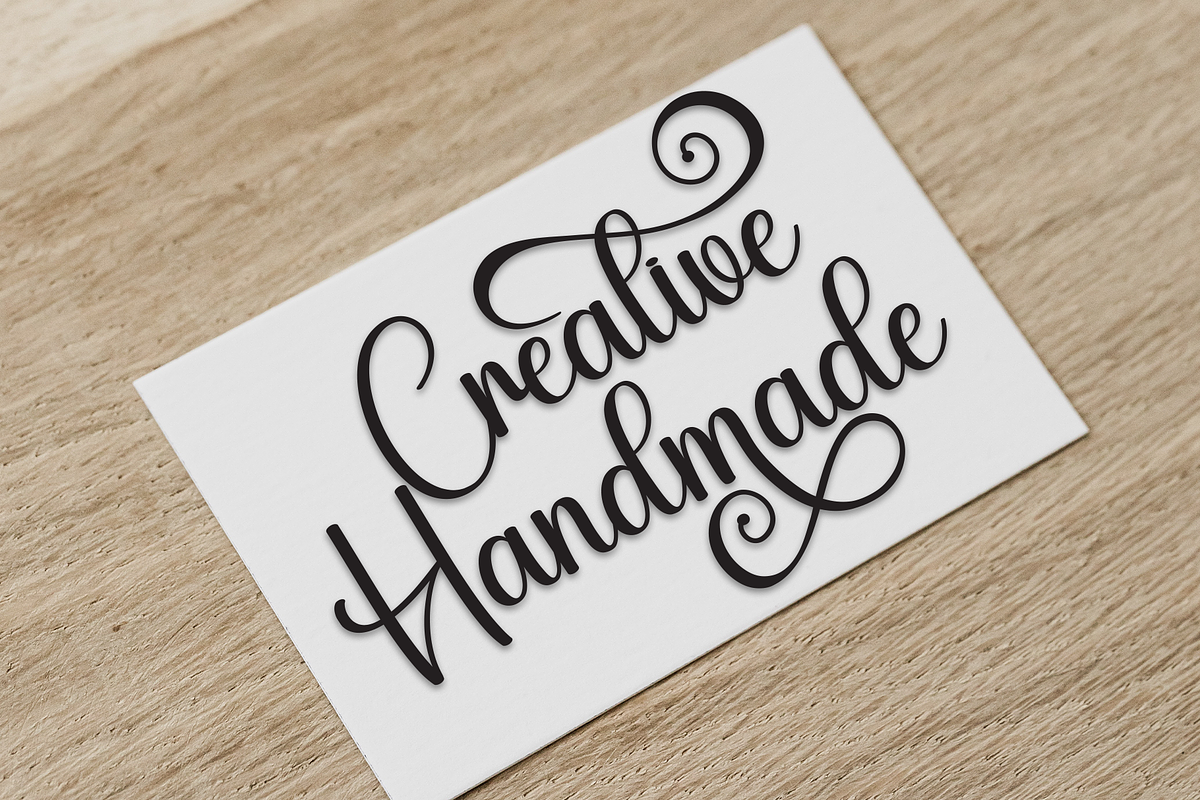 Christmas | Script Font, a Handwritten Font by Scratchones (Photo 5 of 9)