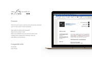 Creative Modern Resume Template, a Resume Template by GraphicFlava (Thumbnail 6 of 8)