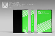 Black Case Cassette Mockup, a Packaging Mockup by Glue Lab (Thumbnail 1 of 6)