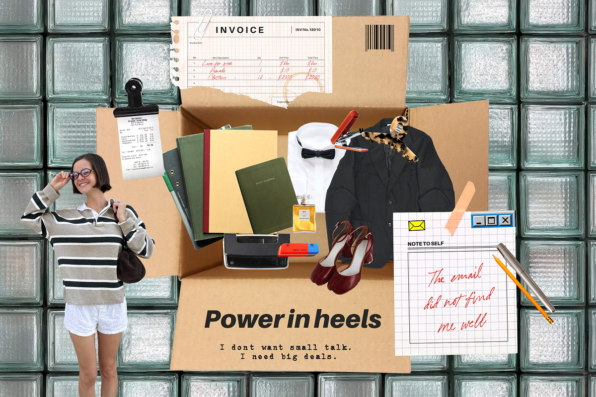 Office Siren Collage Pack, an Object Graphic by Feelsoul (Photo 3 of 9)