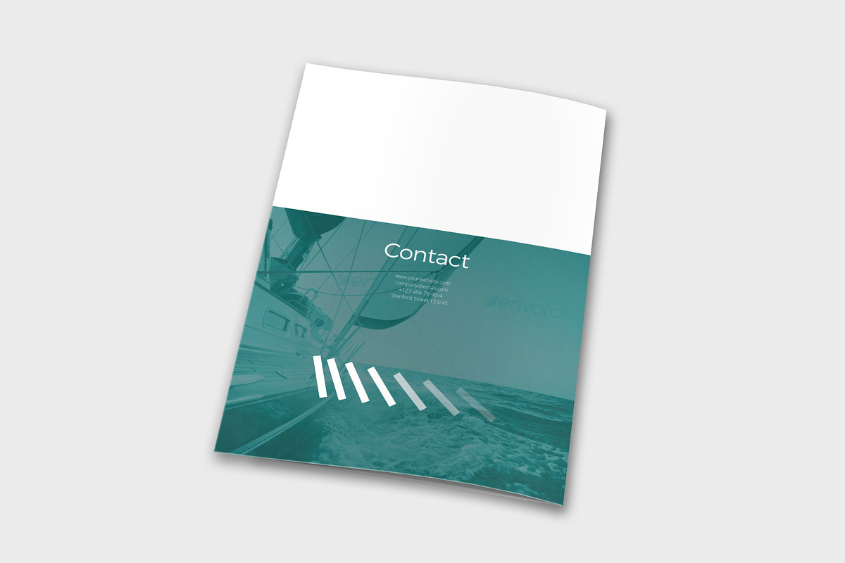 Vertical Corporate Booklet, a Brochure Template by velvetmade.designs (Photo 10 of 10)