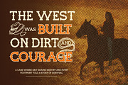 Gravebone Western Style Font, a Sans Serif Font by Vadovastd (Thumbnail 5 of 7)