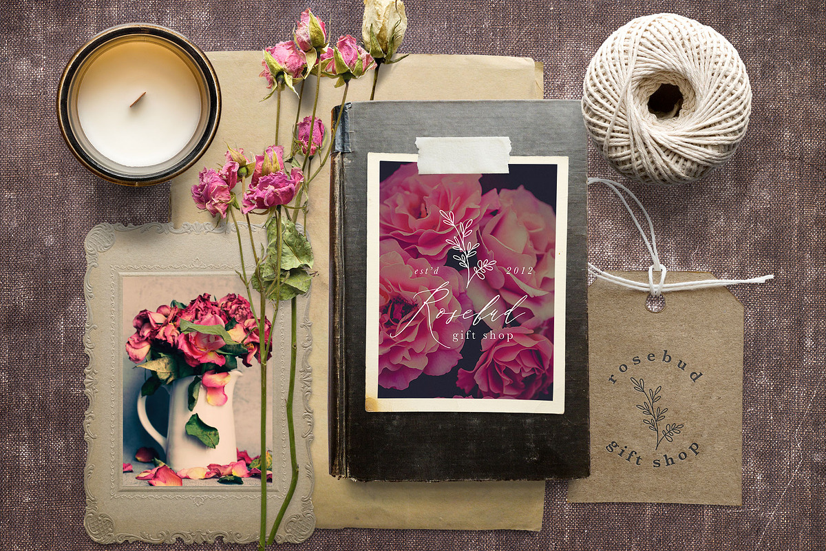 Botanical Moodboard Scene Creator, an Advertising Mockup by Eclectic Anthology (Photo 7 of 14)
