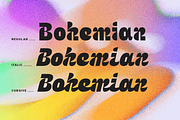 Retro Communia | 70s Typeface, a Script Font by Ayca Atalay (Thumbnail 6 of 8)