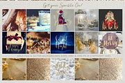 HUGE SPARKLY CHRISTMAS MEDIA SET, a Background Graphic by Illumineer Media & Design (Thumbnail 5 of 14)