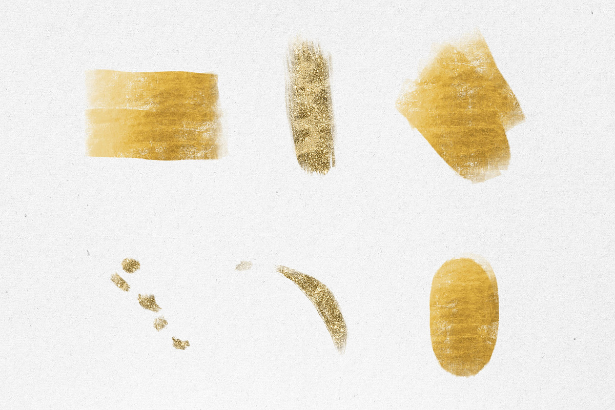 Gold and Glitter Frame Clipart, an Illustration by Pixafied (Photo 4 of 5)