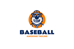 Baseball Simple Mascot Logo, a Branding & Logo Template by Artnivora.Std