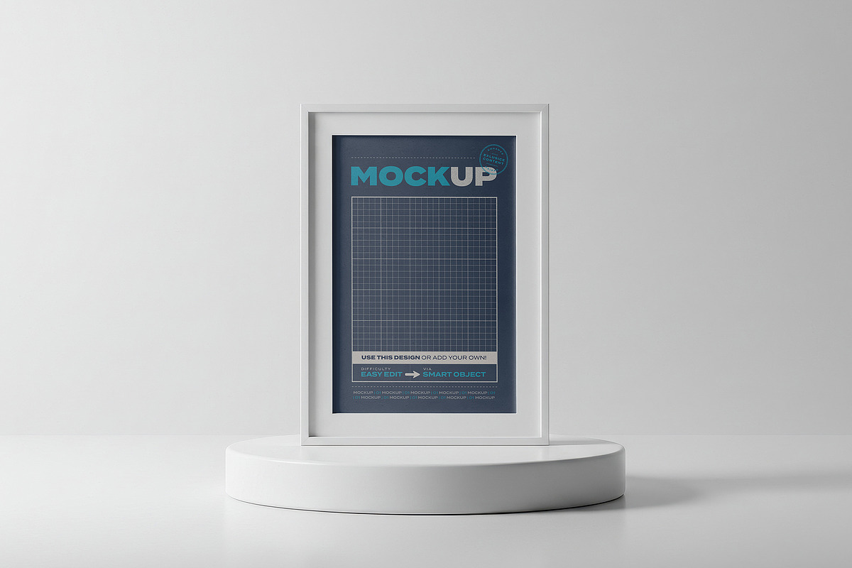 The All White Mockups, a Mockup by Luuqas Design (Photo 1 of 5)