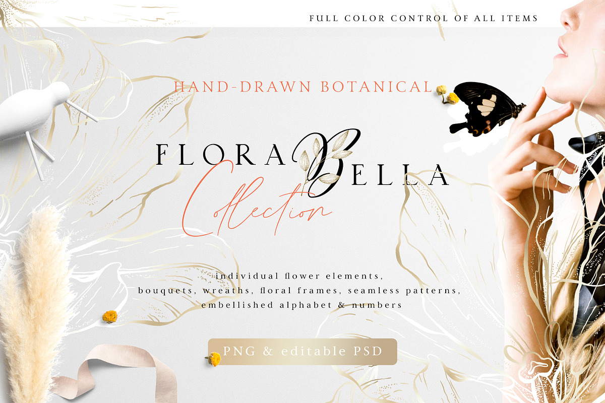 Elegant Botanical Set, an Illustration by TL Design (Photo 1 of 18)