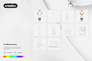 Apron Many Views Mockup Set, a Household Mockup by creatsy4 (Thumbnail 11 of 12)