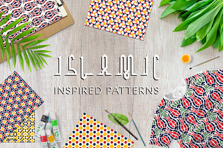 Islamic inspired seamless patterns