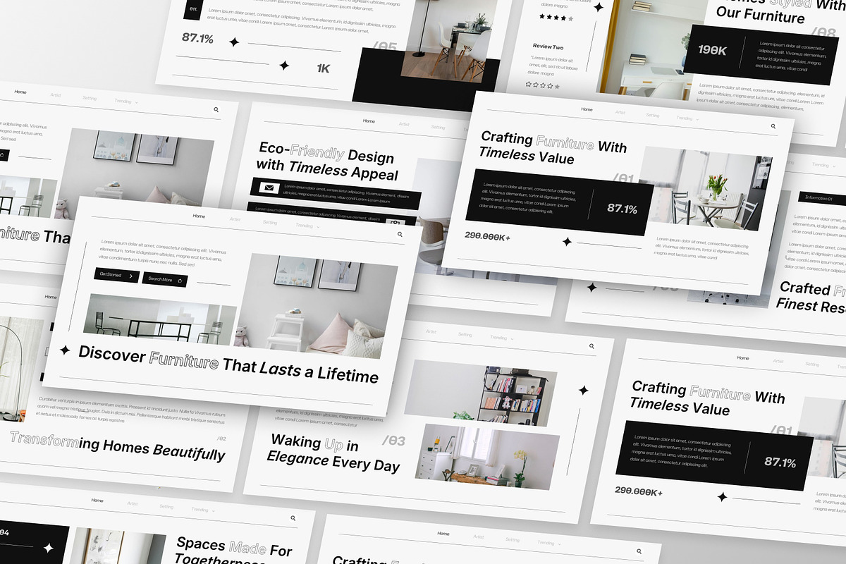 Minimalist Furniture Keynote, a Presentation Template by MtvtdArt (Photo 4 of 6)