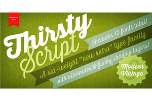 Thirsty Script Font Download