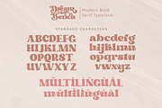 Dream to Berich Modern Bold Serif, a Serif Font by zeenesia (Thumbnail 15 of 19)