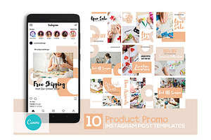 Instagram Post Template For Canva