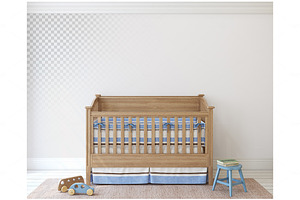 BOY'S NURSERY Wall&Frame Mockups