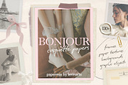 Bonjour - Coquette Papers Collection, a Texture Graphic by lerinartstudio (Thumbnail 1 of 11)