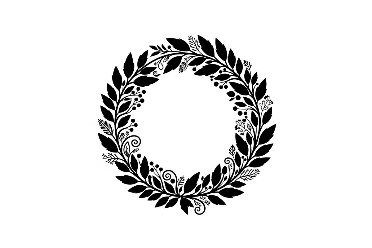 Botanical Floral Wreath SVG Bundle, an Illustration by Designs_River (Photo 10 of 31)