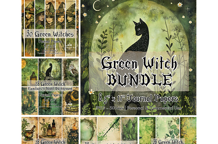 Green Witch (BUNDLE) - 162 Papers