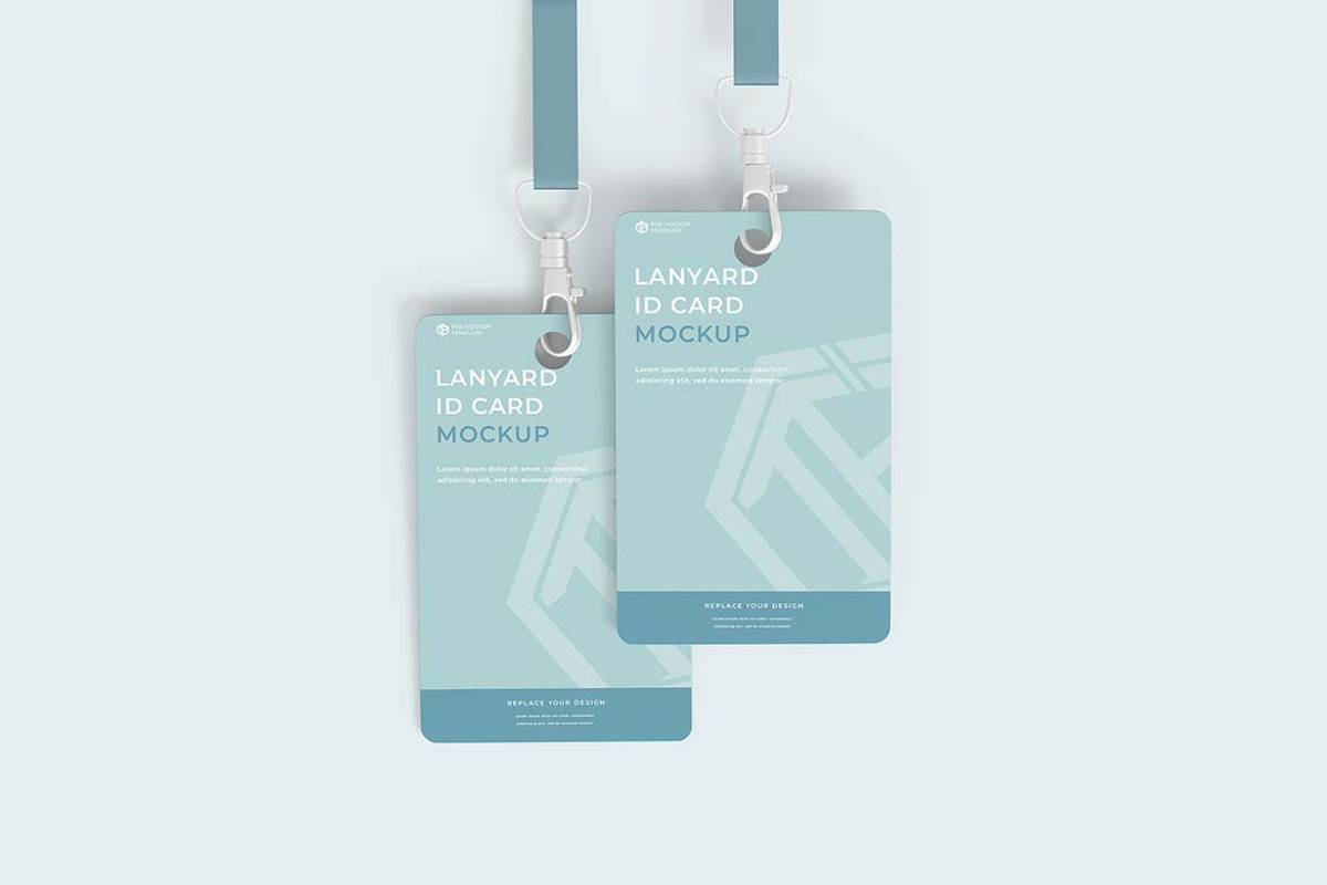 ID Card Mockup, an Advertising Mockup by tiyasprabawa (Photo 3 of 5)