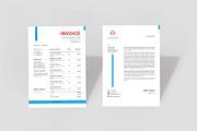 Business Invoice & Letterhead, a Stationery Template by Design Zone (Thumbnail 3 of 6)