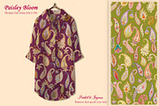 Paisley Bloom Prints & Patterns, a Pattern Graphic by GND ART STUDIO (Thumbnail 5 of 8)