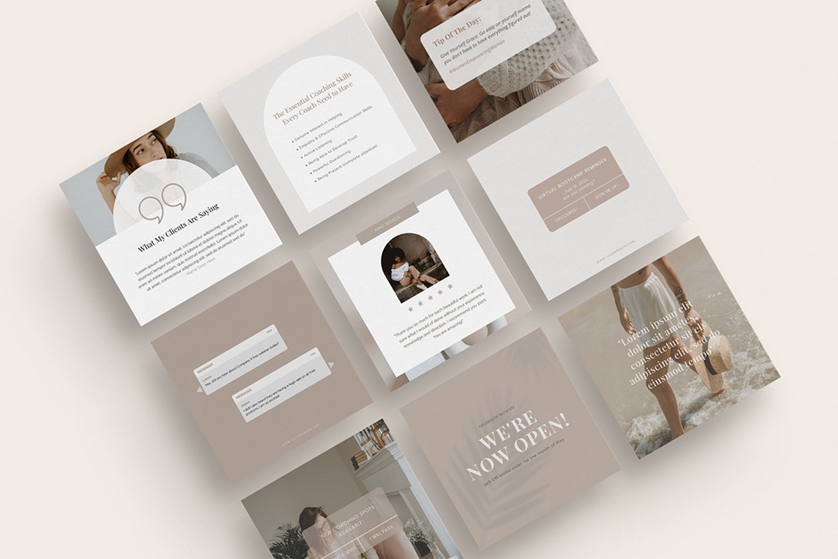 135 Social Media CANVA Template Pack, a Social Media Template by Gebers Marketing & Design (Photo 6 of 11)