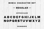 Modia Font Family - Sans Serif, a Sans Serif Font by RC graphics (Thumbnail 3 of 12)