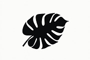Stylized Monstera Leaf Bundle, an Illustration by hafijul (Thumbnail 7 of 9)