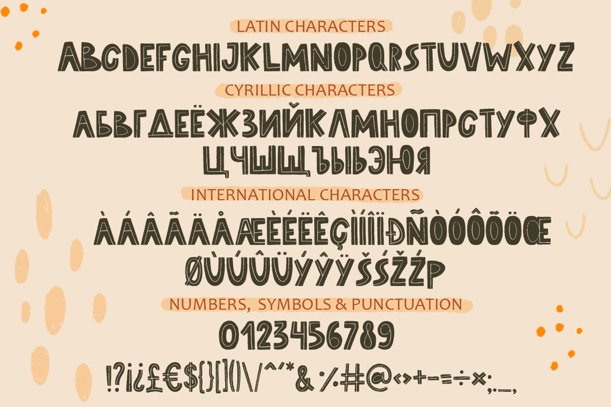 Jungle Vibes • Font Family preview 5