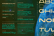 Proscenium Arch - Sci-Fi Font, a Sans Serif Font by Wingsart Studio (Thumbnail 3 of 15)