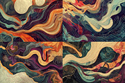 16 Harmony Sound Wave Illustrations, a Background Graphic by HipFonts (Thumbnail 2 of 5)