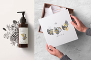 Tropical gold, a Decorative Illustration by handsketched (Thumbnail 4 of 15)