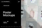 Poster Mockup Templates, an Advertising Mockup by Design Squad (Thumbnail 1 of 10)
