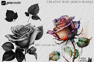 Procreate - Realistic Roses -