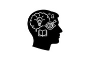 50 Education Learning Silhouette Bun, an Illustration by Creativeshirt (Thumbnail 34 of 51)