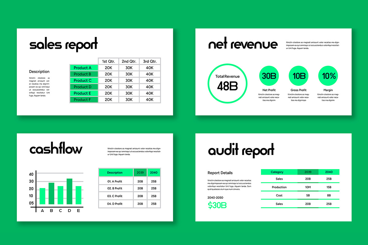 Annual Report Presentation, a Presentation Template by ContestDesign (Photo 6 of 7)