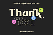 Albarco Bold Serif Font, a Serif Font by Mbonster Design Studio (Thumbnail 12 of 12)