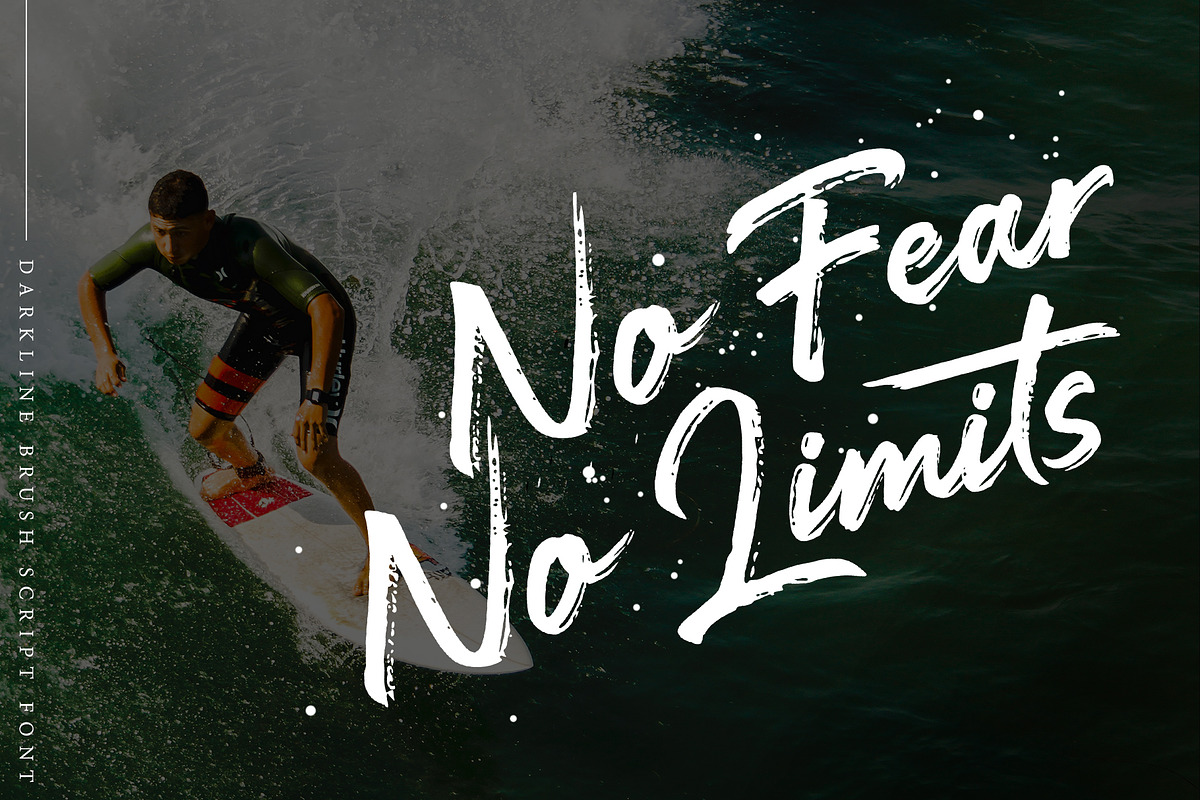 Darkline / Brush Script Font, a Script Font by Subectype Studio (Photo 9 of 12)