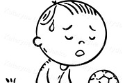 Kids emotions clipart feeling poster, an Education Illustration by Bubert Art (Thumbnail 8 of 8)
