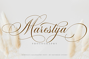 Robinsan - Premium Calligraphy, a Script Font by Silverdav (Thumbnail 5 of 16)