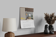 Wall Calendar Mockup, a Product Mockup by MrLetters (Thumbnail 3 of 5)