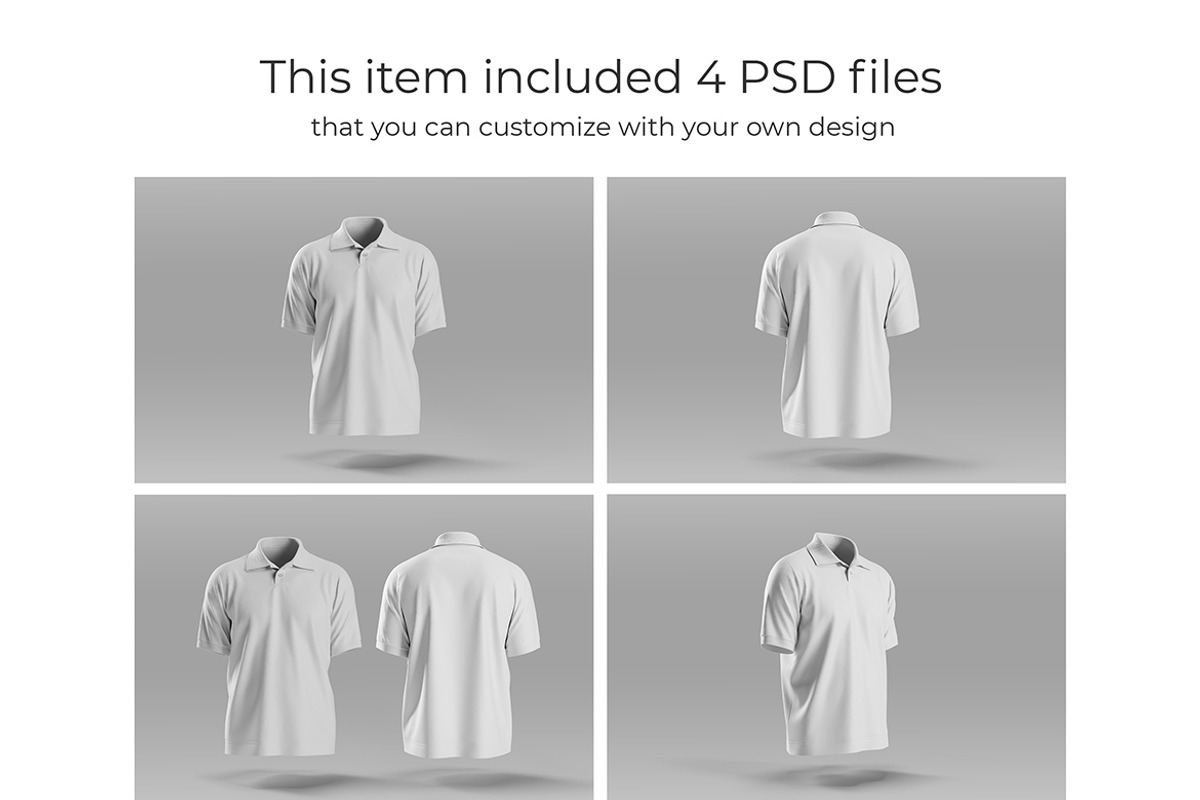Polo Shirt Mockup, a Shirt Mockup by simuradi (Photo 8 of 8)