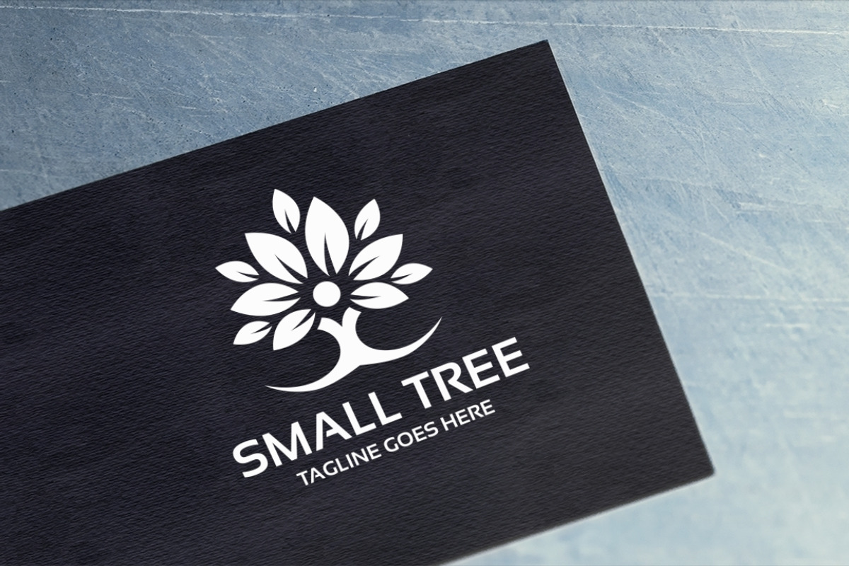 Small Tree Logo, a Branding & Logo Template by Design_Planet