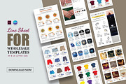 Line Sheet For Wholesale Catalog, a Stationery Template by Design Zone (Thumbnail 1 of 7)